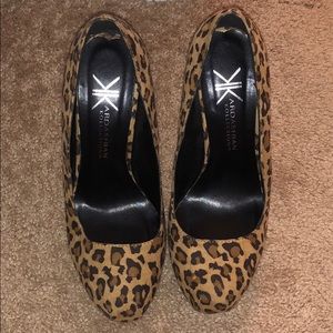 Kardashian Kollection Leopard High Heel